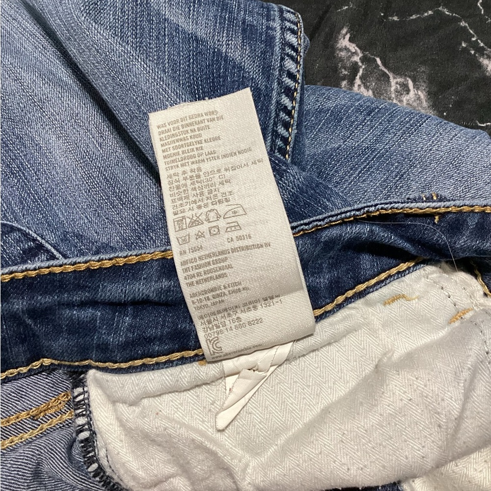 Hollister Skinny Ankle Zip Jeans Size 5R/27X29 - Picture 8 of 15